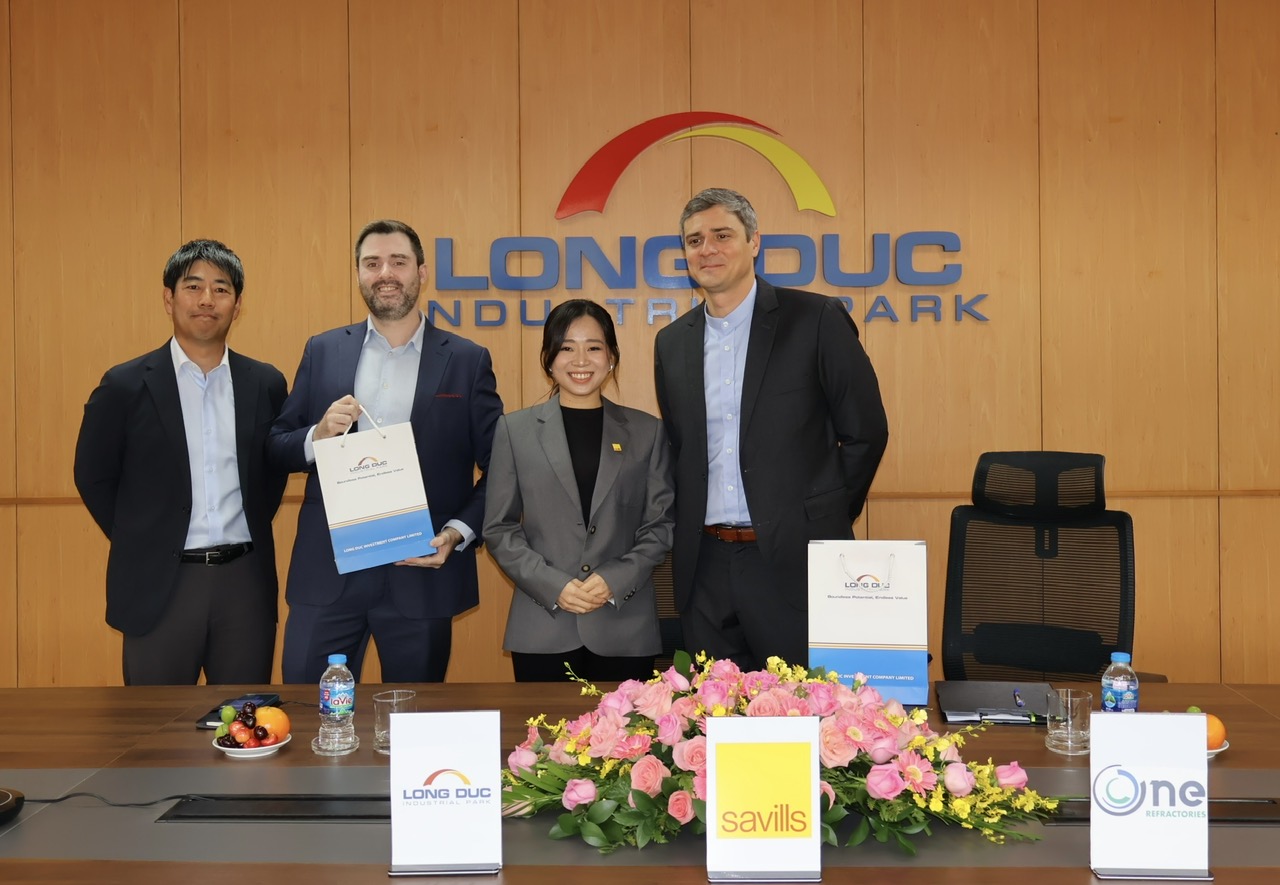 One Refractories、ロンドウック工業団地にてアジア初の製造拠点を設立